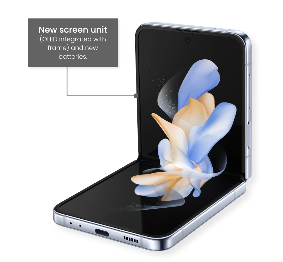 Samsung Galaxy ZFlip - Display unit replacement